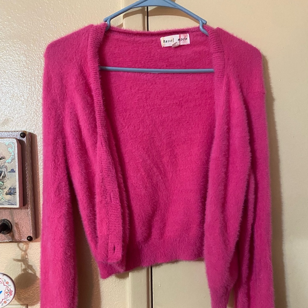 Hazel Moon Fuchsia Women's Cardigan